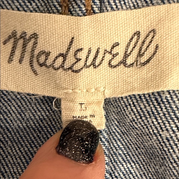 Madewell Blue Denim Women’s Jeans Overalls - Picture 9 of 13